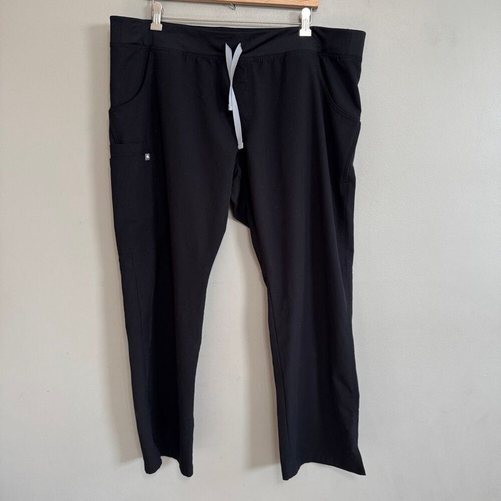 Figs | Kade Cargo Scrub Uniform Pants In Black size XXL